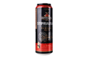Пиво св.Svyturys Stipr.7,3% 0,568л з/б