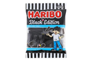 Конфеты желейные Black edition Haribo м/у 100г