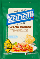 Сир 32% тертий Грана Падано Zanetti д/п 0.1кг