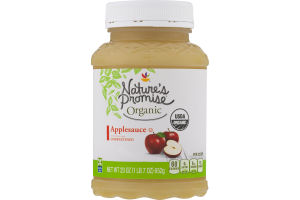 Nature's Promise Organic Applesauce Unsweetened
