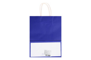 Пакет подарочный крафт микс цветов 27х21х11см №1440659 Greenwich Products Co. Limited 1шт