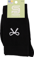 Гольфи підл Premier socks вишит бантик чорн р23-25