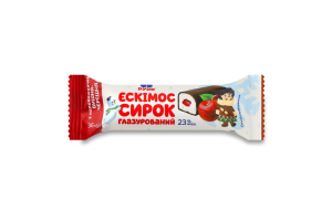 Сирок глазурований 23% з наповнювачем Вишня-черешня Ескімос Рудь м/у 36г