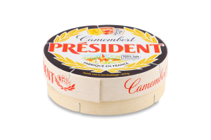 Сир м'який Камамбер 45% 250г President