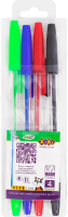 Набор ручек шариковых 0.7мм №ZB.2010 Kids line ZiBi 4шт