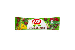 Батончик зерновой Fruits&Hazelnuts Axa м/у 23г