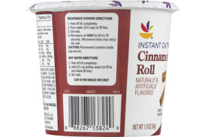 Ahold Instant Oatmeal Cinnamon Roll
