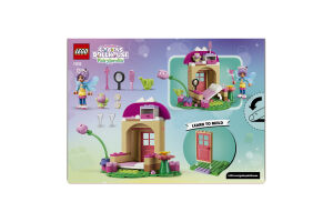 Конструктор для детей от 4лет №11212 Kitty fairy's garden house Gabby’s Dollhouse Lego 103эл