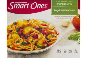 Weight Watchers Smart Ones Savory Italian Recipes Angel Hair Marinara