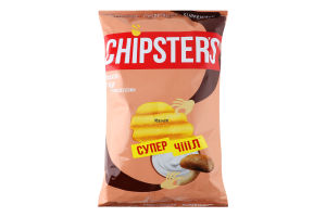 Чипсы картофельные волнистые Грибы со сливочным соусом Chipster's м/у 95г