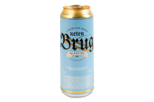 Пиво специальное 0.5л 4.8% пастеризованное Blanche Elegant Keten Brug ж/б