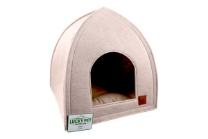 Намет д/котів Регі №3 бежевий 45*45*48см Lucky Pet