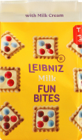 Печиво Молочні хрустики Fun bites Leibniz м/у 100г