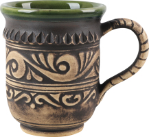 Горня високе 0.3л Шляхтянський Покутська кераміка 1шт