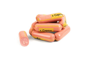 Сосиски вареные С сыром Соколівські 1с кг