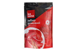 Имбирь маринованный розовый Katana д/п 400г