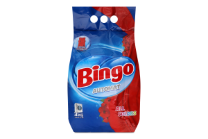 Порошок Bingo 3 кг автомат colors Весняний сад