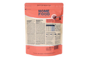 Корм сухой для взрослых кошек Утиное филе с грушей Home Food д/п 400г