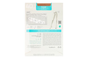 Колготки жіночі Conte elegant Top 40den 3 natural