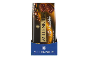 Шоколад ніжно-гіркий пористий Millennium м/у 85г