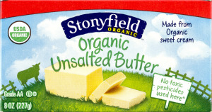 Stonyfield Organic Butter Unsalted