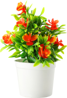 Квіти штучні у горщику 11*16см в асортименті