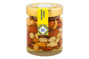 Мед з горіхами ФОП Конюша с/б 250г