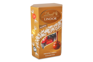 Цукерки Асорті Lindor Lindt к/у 137г