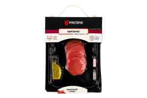 Карпаччо з відбірної яловичини 85г М"ясторія