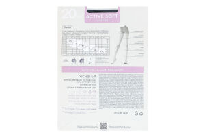 Колготки женские Conte elegant Active soft 20den 4 nero