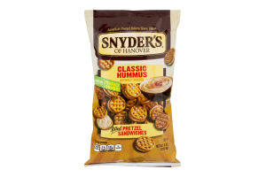 Snyder's of Hanover Filled Pretzel Sandwiches Classic Hummus