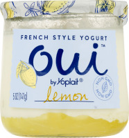 Yoplait Oui French Style Yogurt Lemon