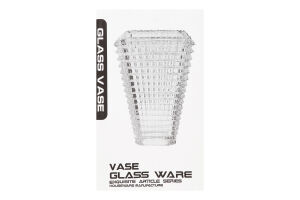 Ваза Шипи скло 13,5*10*22,5см