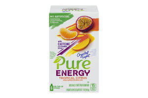 Crystal Light Pure Energy Tropical Citrus On-The-Go-Sticks - 6 CT