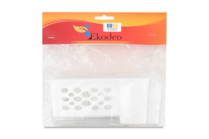 Тримач д/зубних щіток Polo білий прямий Ekodeo