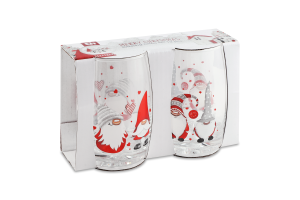 Набір склянок MBM My Home РіздвІстор 300млMH-1386