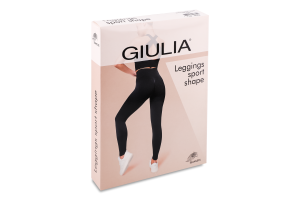 Легінси жіночі Giulia Sport Shape black L/XL