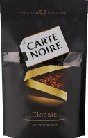 Кава натуральна розчинна сублімована Classic Carte Noire д/п 210г