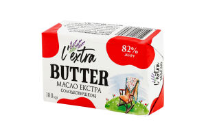 Масло с.в. екстра 82,0% L`extra 3,6 кг-20 шт