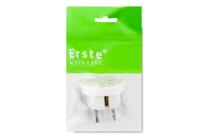 Перехідник д/вилки Брит в Євро 2К+ЗК Erste