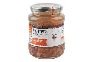 Корм д/собак шматочки філе ягня в желе 360г твіст/б Басттет"о