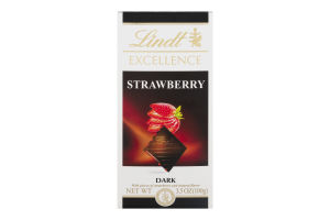 Lindt Excellence Dark Chocolate Strawberry