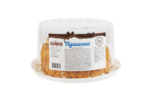 Торт бисквитный Пушинка Калачі п/у 500г