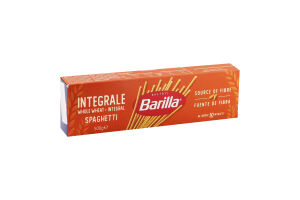 Макароны цельнозерновые Spaghettini №5 Barilla к/у 500г