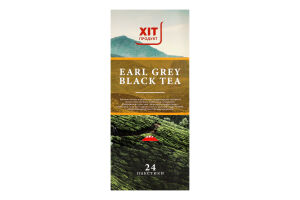 Чай черный байховый мелкий с ароматом бергамота Earl Grey Хіт продукт к/у 24х1.5г
