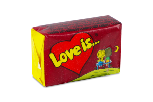 Резинка жевательная со вкусом вишни и лимона Love is... м/у 4.2г