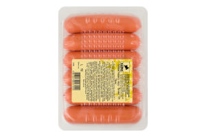 Сосиски Вогняні Ранчо 1с лоток 0.3кг