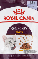 Корм д/дорослих котів Сенсорі Тейст шматочки в желе 85г пауч Роял Канін