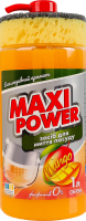 Средство для мытья посуды из стекла, пластмассы, фарфора Манго Maxi Power 1л