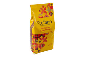 Кофе натуральный жареный в зернах Львовский Королевский Stefano 1с м/у 900г